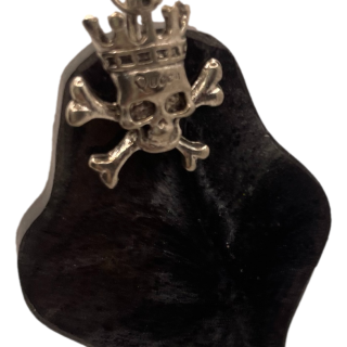 Black & Silver Ghoul Keychain
