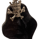 Black & Silver Ghoul Keychain
