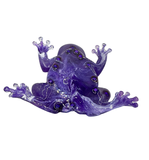 BlossomBack Resin Frog