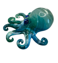 Seafoam Swirls Resin Octopus