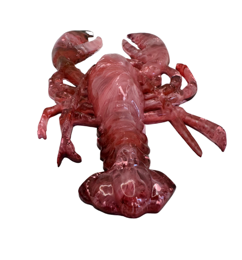 Scarlet Whirl Resin Lobster