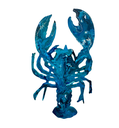 Blue Lagoon Swirl Crustacean - Resin Lobster