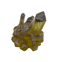 Gold & Citron Resin Cluster