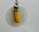 Floral Flare Initial Keychain