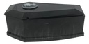 Black & Wispy Grey Coffin Trinket Box
