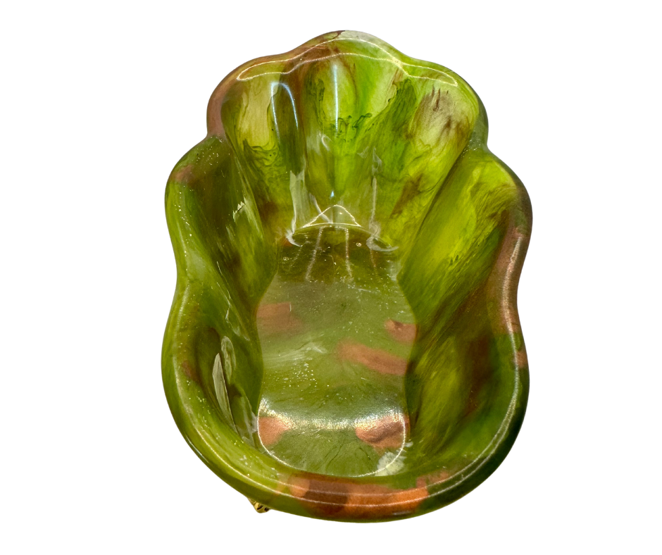 Green Envy Clawfoot Tub Soap Dish