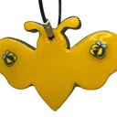 Black & Yellow Bee Key Chain