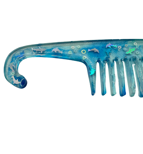 Sea Life Resin Comb