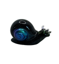 Midnight Sparkle Resin Snail