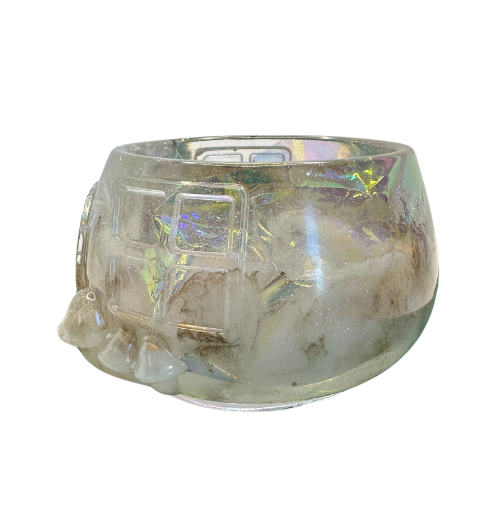 ShroomGlo Resin Delight Jar  with Lid