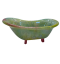 Bubblegum Dreams Clawfoot Tub Resin Soap Dish