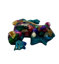 Whimsical Warty Wonder Resin Frog