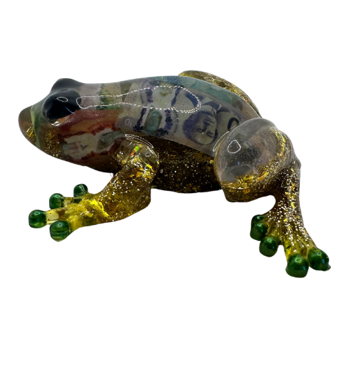 Canadian Cash Resin Frog