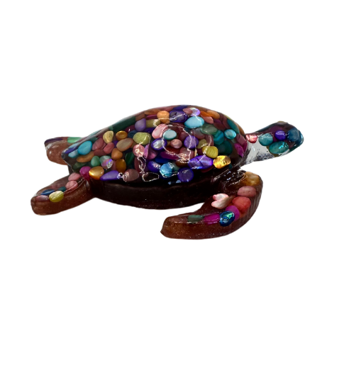 Pebble Daze Resin Sea Turtle
