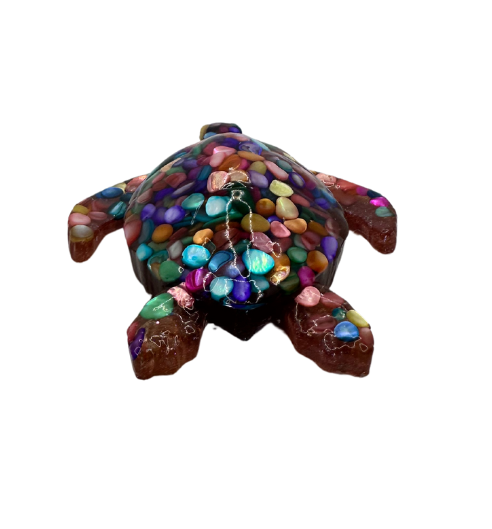 Pebble Daze Resin Sea Turtle