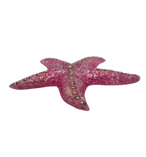 ✨ Starry Sea Sparkle Resin Starfish