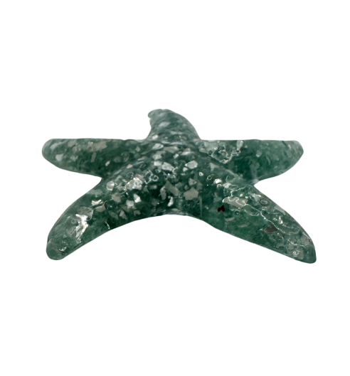 Seafoam Sparkle Starfish Ornament