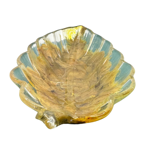 Enchanted Leaf Colour Resin Leaf Dish