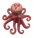 Pink Passion Octocharm Resin Octopus