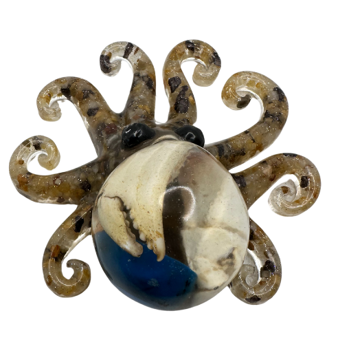 Tentacled Treasures Resin Octopus