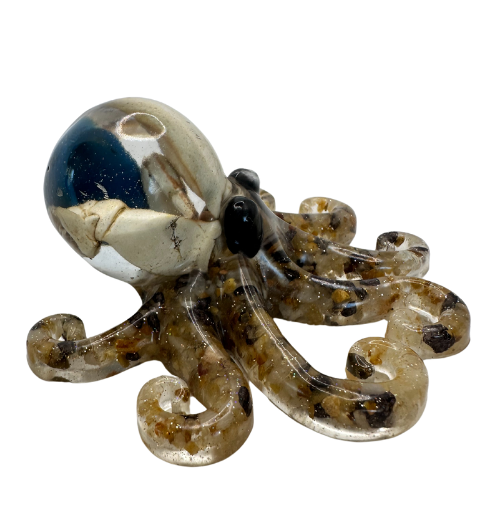 Tentacled Treasures Resin Octopus