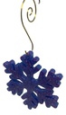 Blue & Purple Snowflake Tree Ornament