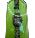 Luminous Lime Jewel Wall Watch