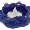 Blue & Purple Votive Candle Holder