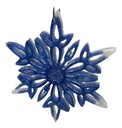 Blue & White Snowflake Tree Ornament