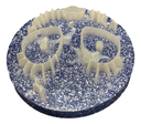 Blue Glitter and White Jack Phone Stand