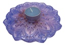 Blue Lotus Flower Candle Holder