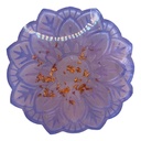 Blue Lotus Flower Candle Holder