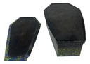 Blue Splotch Coffin Trinket Box