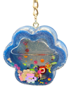 Blue Tones Shaker Paw Key Chain