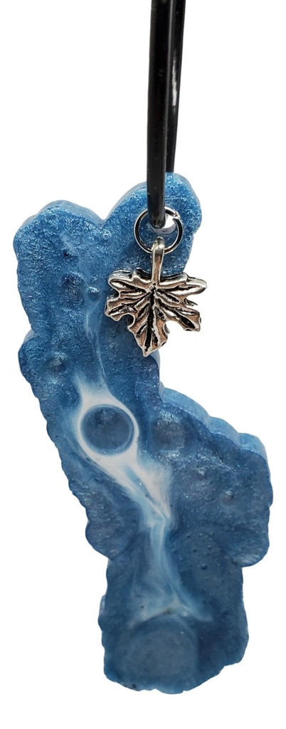 Blue and Black Nova Scotia Keychain