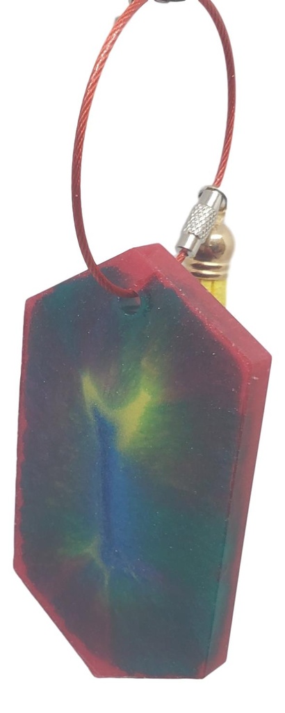 Tie-Dye Key Chain/Luggage Tag