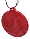 Dragon Art Key Chain in Red