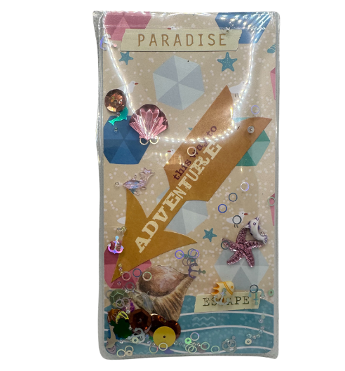 Ocean Adventure Shaker Bookmark 