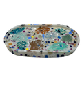 Paint Splatter Resin Trinket Tray 