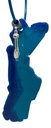 Two-tone Blue Nova Scotia Keychain