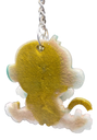 Natural Coloured Monkey Keychain