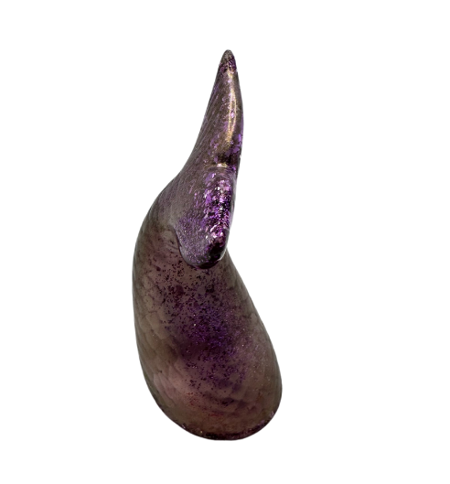 Purple Glitter Mermaid Tail