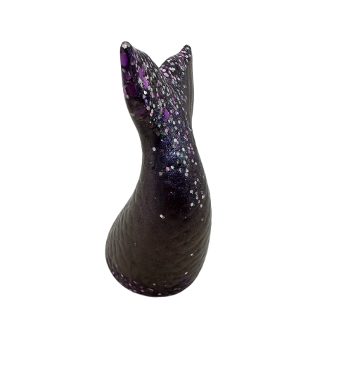 Purple Glitter Mermaid Tail 