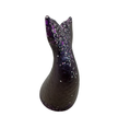 Purple Glitter Mermaid Tail 