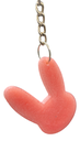 Pink Bad Bunny Keychain