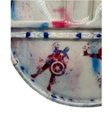 Round Sectioned Marvel Rolling Tray 