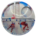 Round Sectioned Marvel Rolling Tray 