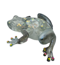 Iridescent Coloured Resin Frog