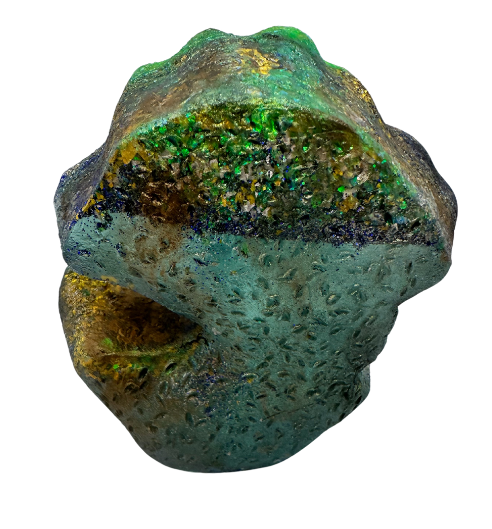 Sparkling Mermaid in a Shell Resin 