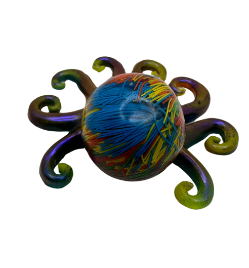 Stringy Splash Monster Resin Octopus